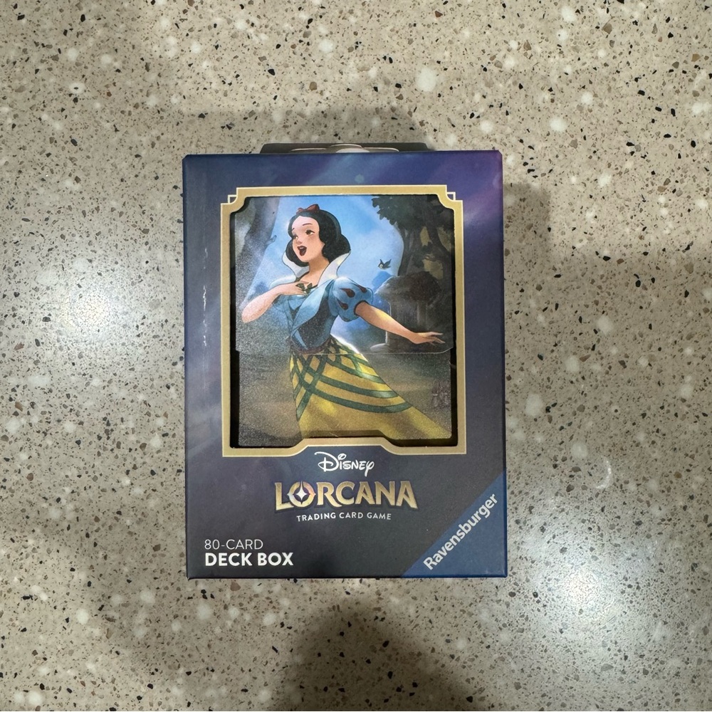 Lorcana - Snow White - Deck Box - New Sealed